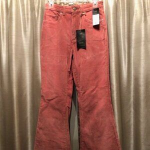 NWT's Size 27 Lee High Rise Stretchy Flare Corduroy Jeans